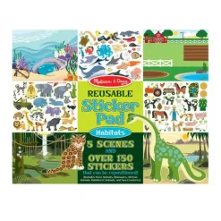 Reusable Sticker Pad - Habitats