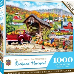 Richard Macneil Art Gallery - Old Creek Bridge - 1000 Piece Puzzle