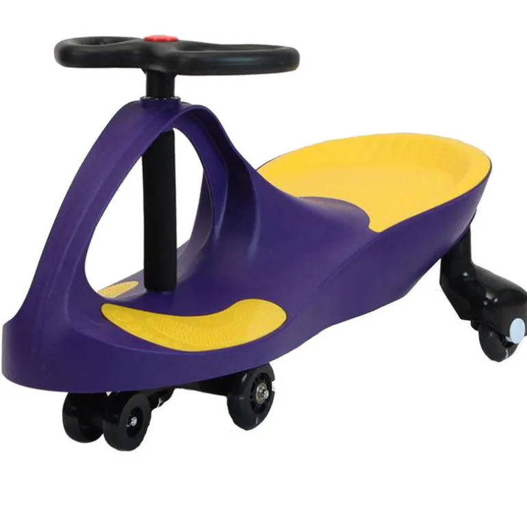 Ride-On Wiggle Car with Light-Up Wheels, 3 Years & Up, Twist, Swivel & Go!