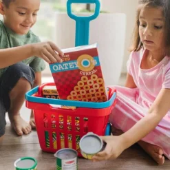 Rolling Grocery Basket