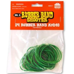 Rubber Band Gun Refills for Rifles, includes 24 Rubber Bands