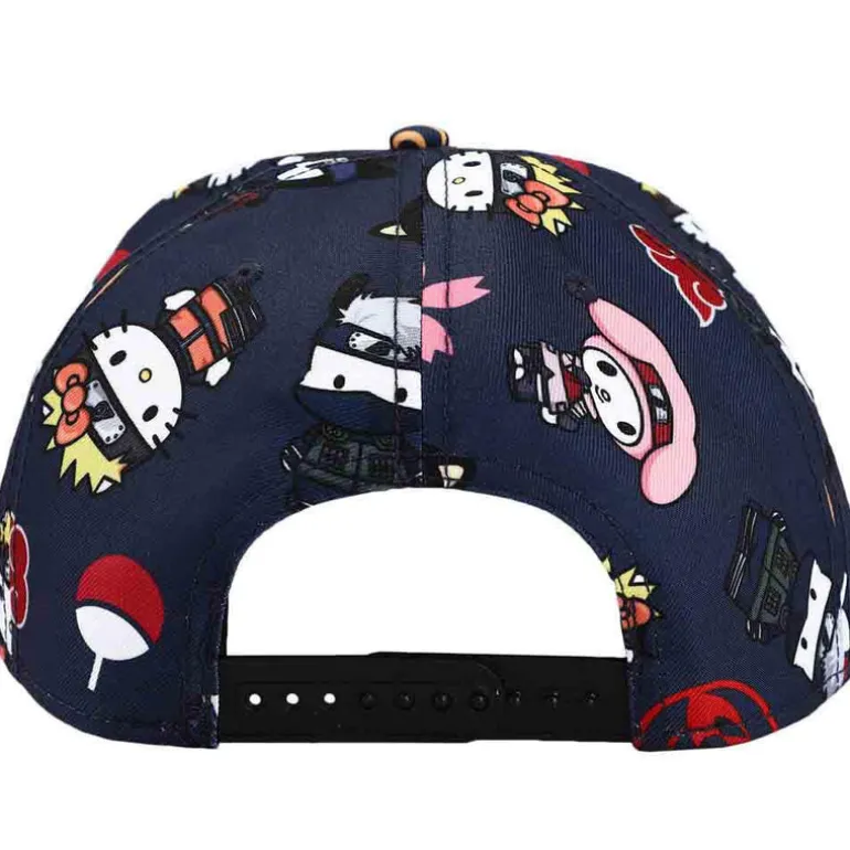 Sanrio x Naruto Limited Edition AOP Flat Bill Snapback Hat