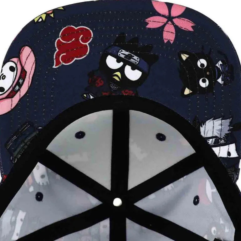 Sanrio x Naruto Limited Edition AOP Flat Bill Snapback Hat
