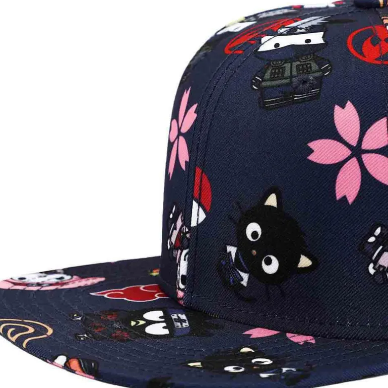 Sanrio x Naruto Limited Edition AOP Flat Bill Snapback Hat