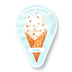 Scented Sticker Tin - Vanilla Ice Cream