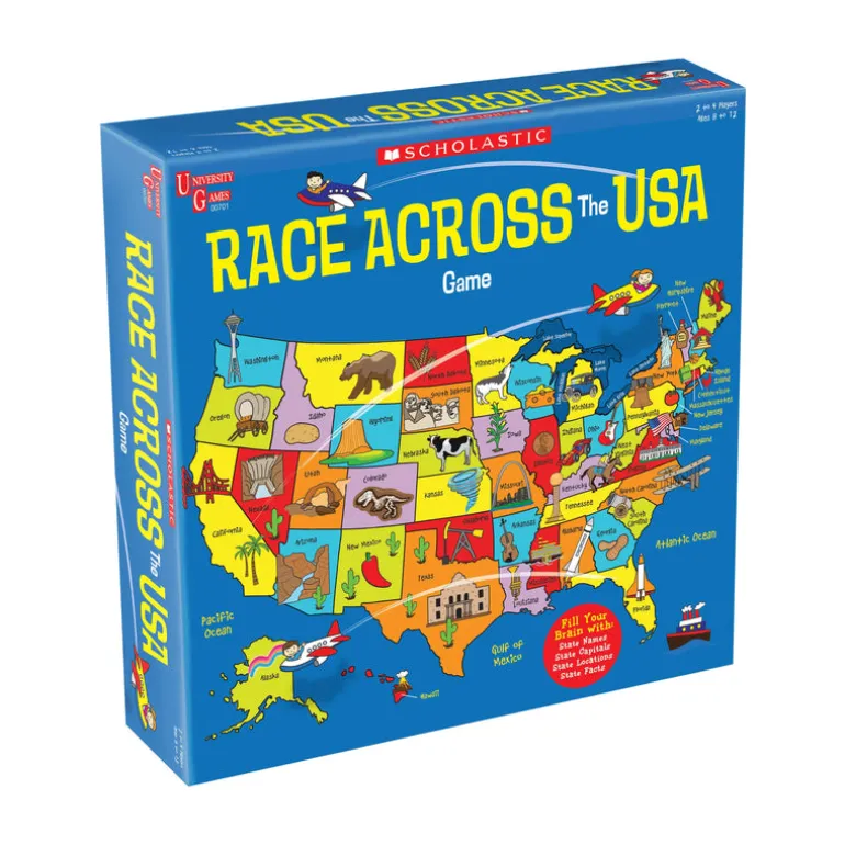 Scholastic Race Across the USA Game