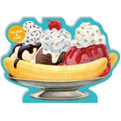 Scratch & Sniff Birthday Card - Banana Split
