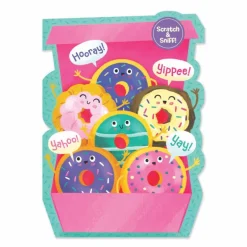 Scratch & Sniff Birthday Card - Box of Donuts