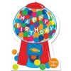 Scratch & Sniff Birthday Card - Bubble Gum Machine
