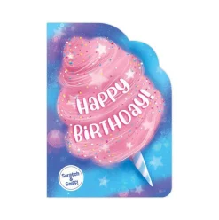 Scratch & Sniff Birthday Card - Cotton Candy