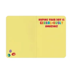 Scratch & Sniff Birthday Card - Fruity Cereal