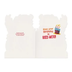 Scratch & Sniff Birthday Card - Fire Breathing Dragon
