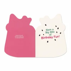 Scratch & Sniff Birthday Card - Watermelon