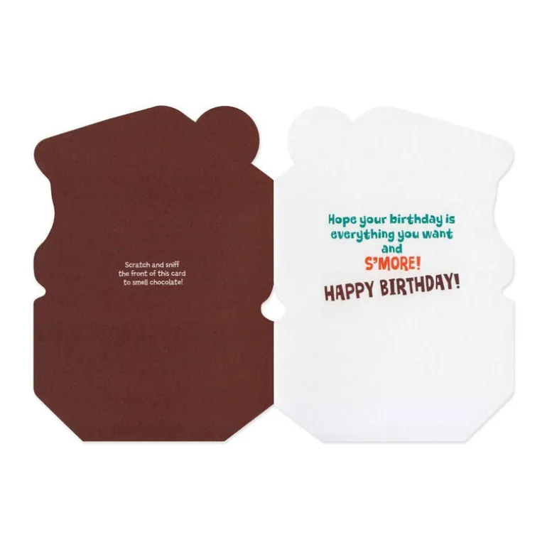 Scratch & Sniff Birthday Card - Smore's