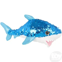 10" Sequin Great White Shark