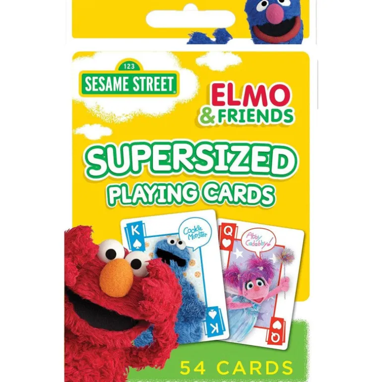 Sesame Street - Supersized Playing Cards