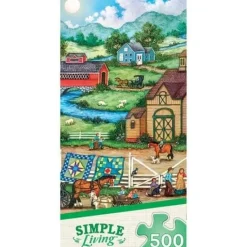 Simple Living - 500 Piece Puzzle Assortment