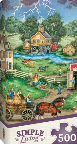 Simple Living - 500 Piece Puzzle Assortment