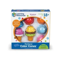 Smart Snacks Rainbow Color Cones