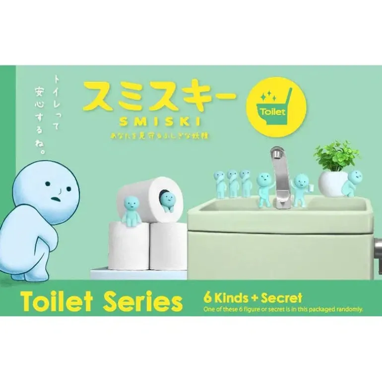 Smiski Mini Figure: Toilet Series