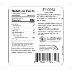 S'mores Gourmet Cotton Candy