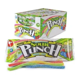Sour Punch Rainbow Straws 2.0 oz.