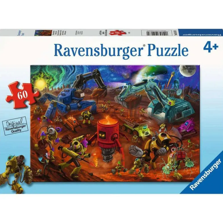 Space Construction 60 Piece Puzzle