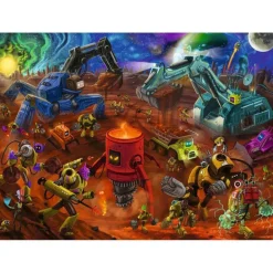 Space Construction 60 Piece Puzzle