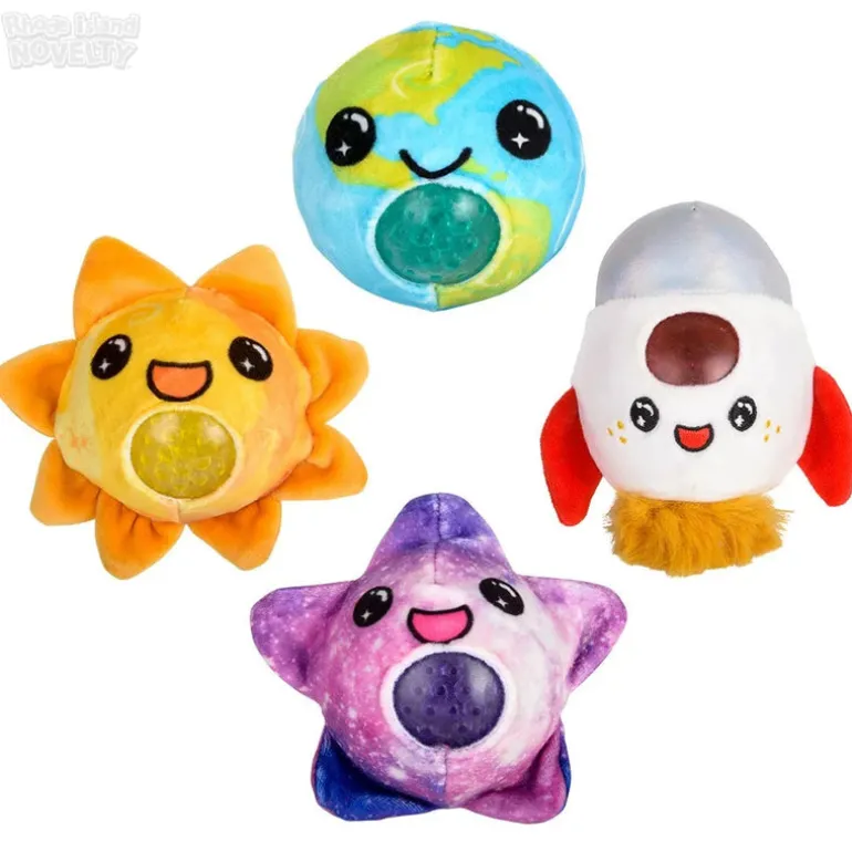3" Space Squeezy Bead Plush
