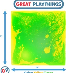 11.8" Square Liquid Sensory Floor Tile