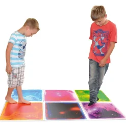 19.7" Square Liquid Sensory Floor Tile - Box of 6