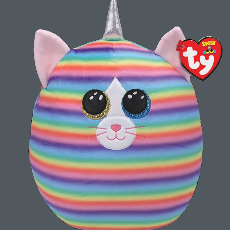 Squish A Boo - Heather - Cat with Horn