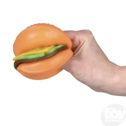 3" Squish And Stretch Hamburger