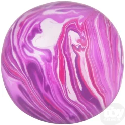 2.33" Squish And Stretch Marbleized Gummi Ball