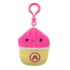 Squishmallows 3.5" Neon Junk Food Plush Clip-On