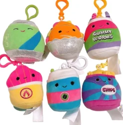 Squishmallows 3.5" Neon Junk Food Plush Clip-On