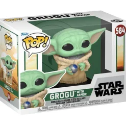 Star Wars: Book of Boba Fett - Grogu with Armor Pop! Vinyl Figure