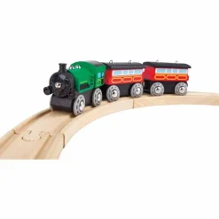 Steam-Era Passenger Train