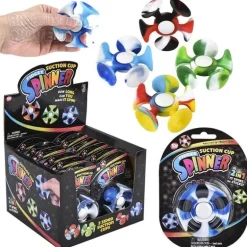 2.5" Suction Cup Fidget Spinner