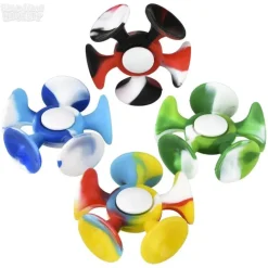 2.5" Suction Cup Fidget Spinner