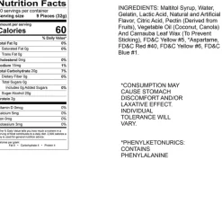 Sugar Free Assorted Fruit Gummi Bears 5 lb. Bag