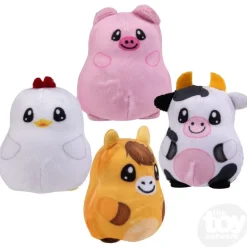 2.75" Sugar Squeeze Plush Farm Toy