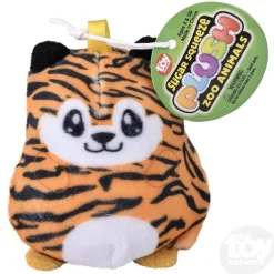 2.75" Sugar Squeeze Plush Zoo Assortment
