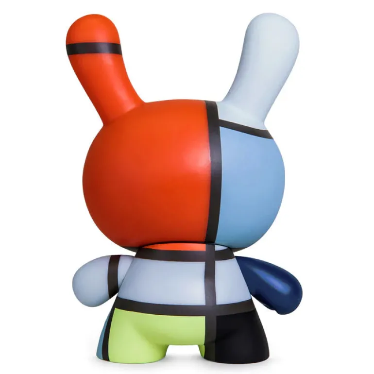 The Met 8" Masterpiece Dunny - Mondrian Composition Limited Edition of 1100