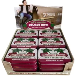 The Office Schrute Farms Welcome Mints