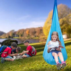The Snuggle Swing Hanging Chair in 4 different colors