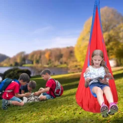 The Snuggle Swing Hanging Chair in 4 different colors