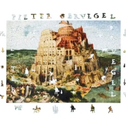 The Tower of Babel Wooden Puzzle - 1,000 Pieces