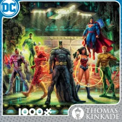 Thomas Kinkade DC Comics - The Justice League - 1000 Piece Puzzle