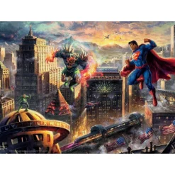 Thomas Kinkade DC Comics - Superman: Man of Steel - 1000 Piece Puzzle
